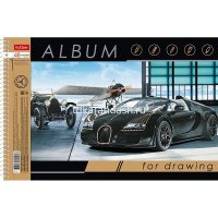 Альбом для рисования А4 48л "Ассорти" на спирали перфорация на отрыв 5 дизайнов 051886 от магазина "Карандаш"