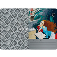 Тетрадь А5 40л клетка "Follow your dreams" прошитый блок матовая ламинация 7-40-001/133 от магазина "Карандаш"