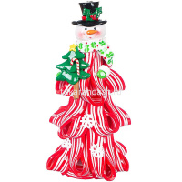 Ель настольная 18см светящийся, пвх, 6 видов Y1348-14/CB029 от магазина "Карандаш"