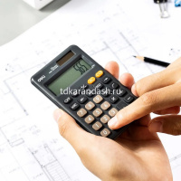 Калькулятор 12 разрядов 176x108x25мм черный EM120BLACK от магазина "Карандаш"