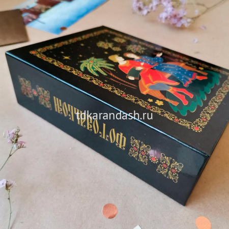 Фотоальбом 100 фото 10*15см "Russian souvenir. Гармонь" 16,5х13х5см FA 100.009-3 от магазина "Карандаш"