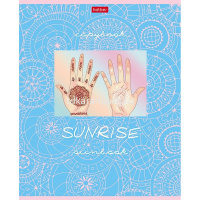 Тетрадь А5 48л клетка "Всё в твоих руках" на скобе розовый блок 5 дизайнов 072265 от магазина "Карандаш"