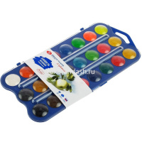 Краски акварельные 24 цвета "Я - Художник!" 12 цветов + 6 перламутр.+ 6 флуор.цветов 227421539 от магазина "Карандаш"