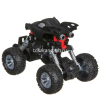 Внедорожник 4WD "Парк Техники" инерционный, пластик 16х12х12см, на пружинной подвеске, черный 9677 от магазина "Карандаш"