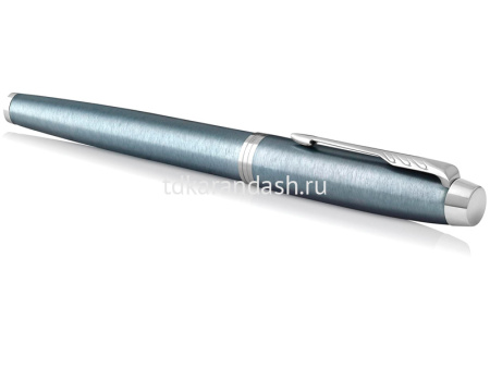 Ручка РЧ "Parker IM Core Light Blue Grey CT" F черная 1931662 от магазина "Карандаш"