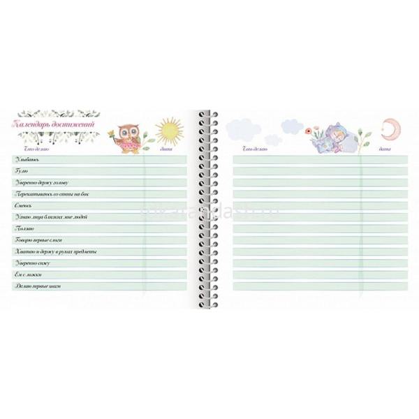 Фотоальбом малыша "Привет! Это я. Зайчик" А4 32л на спирали, цветной блок 077530 от магазина "Карандаш"