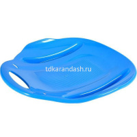 Санки-ледянки 53х48см "Метеор" с ручкой, пластик, цвет ассорти 10090220 от магазина "Карандаш"
