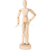 Модель Фигура человека манекен 20см, дерево Y10720-24 от магазина "Карандаш"