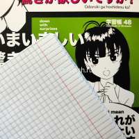 Тетрадь А5 48л клетка "Manga anime" на скобе матовая ламинация 5 дизайнов 7-48-1241 от магазина "Карандаш"