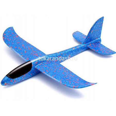Самолет-планер 84см синий, пенопласт XJ2385