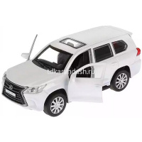 Машина "Chevrolet Tahoe/Lexus LX-570" цвет ассорти, инерционная, металл 12см (открывающиеся двери) от магазина "Карандаш"