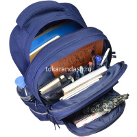 Рюкзак "Еноты" 40х30х19см, 800гр, 2 отделения, 3 кармана, синий 12-002/23 от магазина "Карандаш"