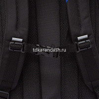 Рюкзак 32х42х22см, 1100гр, 2 отделения, 4 кармана, черный/синий RU-423-14/11 от магазина "Карандаш"