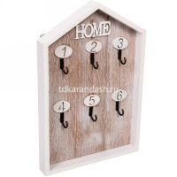 Ключница "Домик" 30х20см, 3 цвета Y8238-19 от магазина "Карандаш"