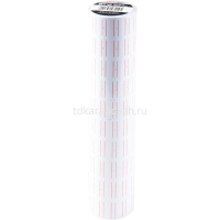 Этикет-лента 22х12мм, в рулоне белая 3210 от магазина "Карандаш"