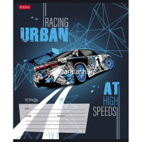 Тетрадь А5 12л клетка "В мире авто" на скобе 5 дизайнов 12Т5В1/080067 от магазина "Карандаш"