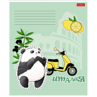 Тетрадь А5 24л клетка "Плюшевые панды" на скобе 5 дизайнов 24Т5В1/089119 от магазина "Карандаш"