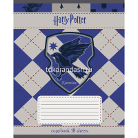 Тетрадь А5 18л клетка "Гарри Поттер" на скобе 5 дизайнов 18Т5В1/053873 от магазина "Карандаш"