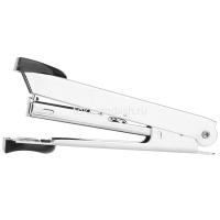 Степлер №10 15л "Start" глубина 52мм, со встроенным антистеплером, металл/пластик, черный E0224 от магазина "Карандаш"