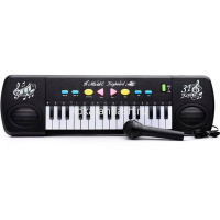 Синтезатор с микрофоном 44х13см 31 клавиша, пластик (звук) LT254664 от магазина "Карандаш"