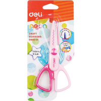 Ножницы 13,6см детские "Neon" сталь, ручки пластик, 2 цвета, в блистере ED60001 от магазина "Карандаш"