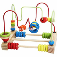 Игра логическая "Лабиринт" 22,5х15х18см дерево/металл, 4 вида 11370-24 от магазина "Карандаш"