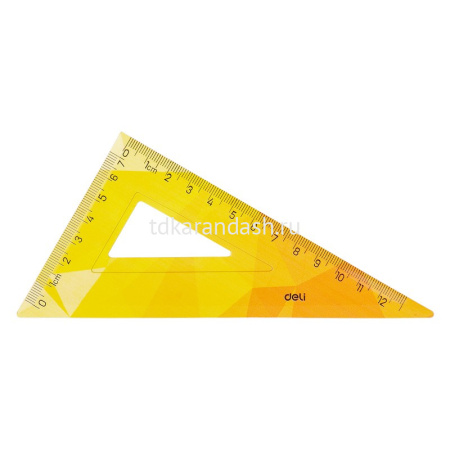 Набор 3 предмета гибкий (линейка 15см, треугольник, треугольник/транспортир) пластик, 3 вида EH649 от магазина "Карандаш"