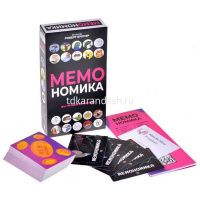 Игра настольная "Мемономика" 19х10см (85 карточек) MAG119918 от магазина "Карандаш"