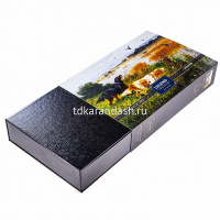 Пазлы 500 эл. "Premium. Legend Art Series. Два спаниеля" 48х33см с постером 070957 от магазина "Карандаш"