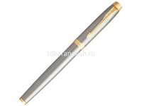 Ручка РЧ "Parker IM Core Brushed Metal GT" F черная 1931663 от магазина "Карандаш"
