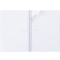 Тетрадь А5 80л клетка "Душа океана" на спирали двойная, твердая обложка 081094 от магазина "Карандаш"