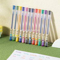 Набор гелевых ручек 12цв 0,5мм "Delight" в блистере с европодвесом EG119-12C от магазина "Карандаш"