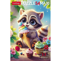 Пазлы 54 эл. "Крошка енот" 40х28см макси 54ПЗ3_33584/090504 от магазина "Карандаш"