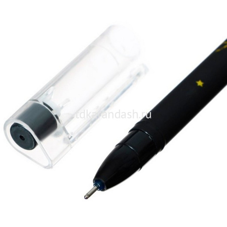 Ручка гелевая пиши-стирай "Гороскоп" 0,5мм синяя, ассорти GP-7832/ 11686-24 от магазина "Карандаш"