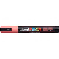 Маркер на водной основе "POSCA" коралловый, пулевидный наконечник, толщина линии 1.8-2.5мм 149457 от магазина "Карандаш"