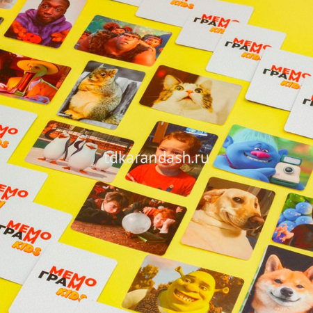 Игра настольная "Мемограм Kids" 49093 от магазина "Карандаш"