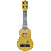 Гитара четырехструнная 42х14см пластик 11075-24 от магазина "Карандаш"