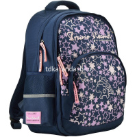 Рюкзак "Единороги. Праздник" 40х30х19см, 800гр, 2 отделения, 3 кармана, синий 12-002-107/02 от магазина "Карандаш"