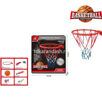 Картинка Набор для баскетбола настенный (кольцо 25см, мяч, насос) 1970962/YC856R от магазина "Карандаш" Набор для баскетбола настенный (кольцо 25см, мяч, насос) 1970962/YC856R от магазина "Карандаш"