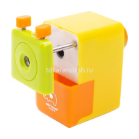 Точилка механическая 1 отв. 100х53х85мм пластик, разноцветная E0616 от магазина "Карандаш"