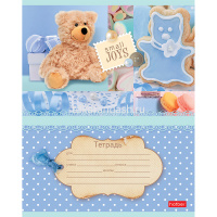 Тетрадь А5 18л клетка "Маленькие радости" на скобе 5 дизайнов 18Т5В1/046654 от магазина "Карандаш"