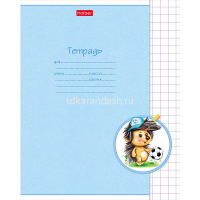 Тетрадь А5 12л крупная клетка "Лохматики" на скобе 5 дизайнов 12Т5В8/046975 от магазина "Карандаш"