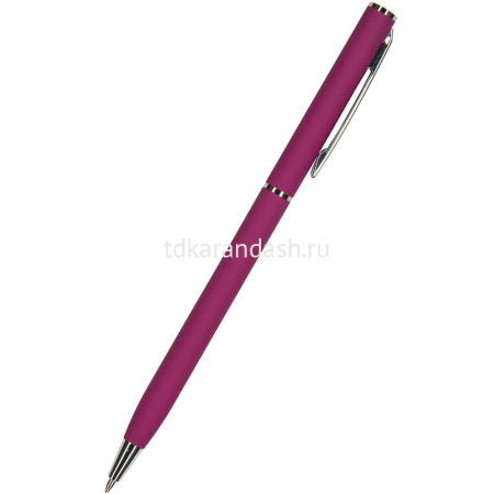 Ручка шариковая "Palermo" 0,7мм синяя, автомат, корпус бордовый, металл 20-0250/04