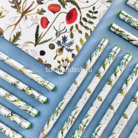 Тетрадь А5 40л клетка "Луговые травы" прошитый блок матовая ламинация 7-40-001/152 от магазина "Карандаш"