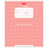 Тетрадь А5 18л клетка "В клеточку" на скобе 5 дизайнов 18Т5В1/012317 от магазина "Карандаш"