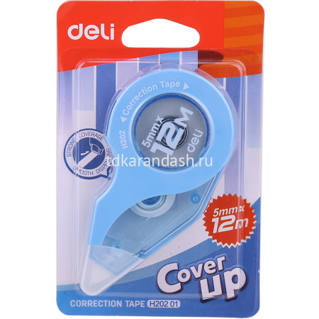 Корректирующая лента "Cover UP" 12мх5мм EH20201 от магазина "Карандаш"