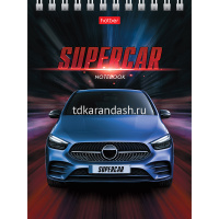 Блокнот А6 40л "Машины" клетка на гребне 5 дизайнов 40Б6B1гр/004666 от магазина "Карандаш"