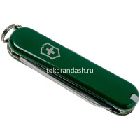Нож перочинный 58мм "Classic" 7 функций зеленый 0.6223.4 от магазина "Карандаш"