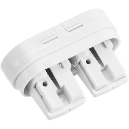 Точилка 2 отв. с контейнером, пластик, 3 цвета EH553 от магазина "Карандаш"