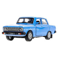 Машина "Ретро-модель" сиреневая, инерционная, металл 12,5см (открывающиеся двери) AZLK2140M-12-PRP от магазина "Карандаш"